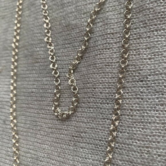 2x25$ 🐿 🍁 CREATION Long necklace - Acorn with Black pompom - silver tone chain - Picture 6 of 9